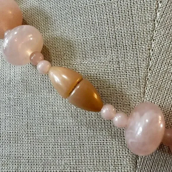 Avon Touch of Spring punk lucite Necklace - Picture 7 of 9